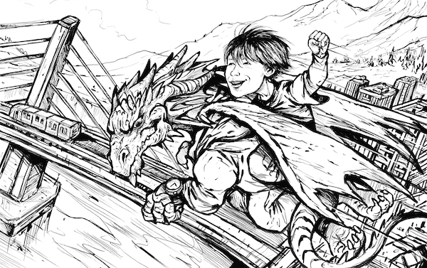 Boy and Dragon